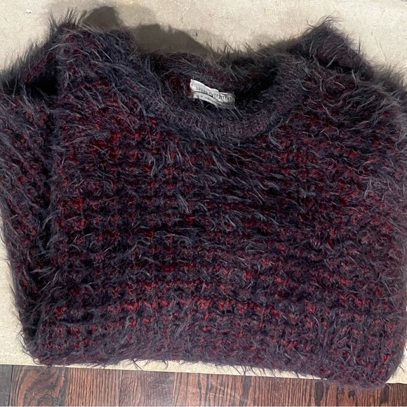 Urban Outfitters Women's Grey and Burgundy Sweater Small/Petite - Picture 2 of 11